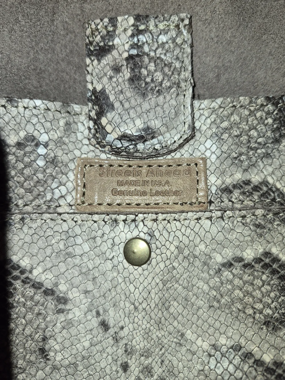 Streets Ahead Made In The USA Geuine Leather!